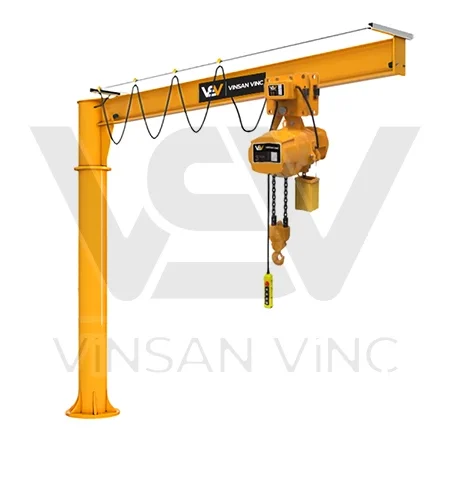 1 Ton Standart Yere Monteli Kolon Tipi Pergel Vinç