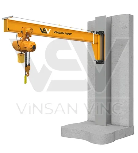 2 ton alcak tavan duvara monteli pergel vinc 2